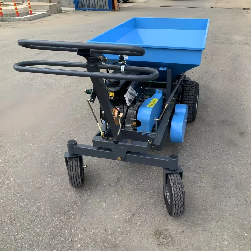 Agricultural Double Disc Large Area Self-propelled Fertilizer Spreader
