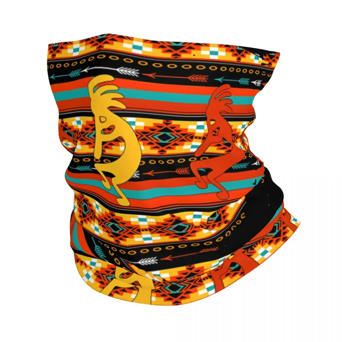 

Бандана Kokopelli с узором Юго-Западная тонкая Шейная гетра шарф повязка на голову шейный чехол