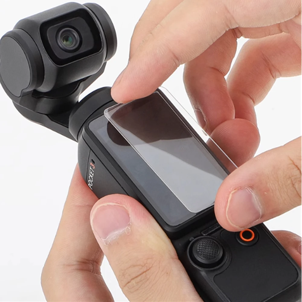 Pocket3 4 Tempered Glass Film Hard LCD Display Screen Lens Protector Cover for DJI Osmo Pocket 3 4 Handheld Gimbal Action Camera
