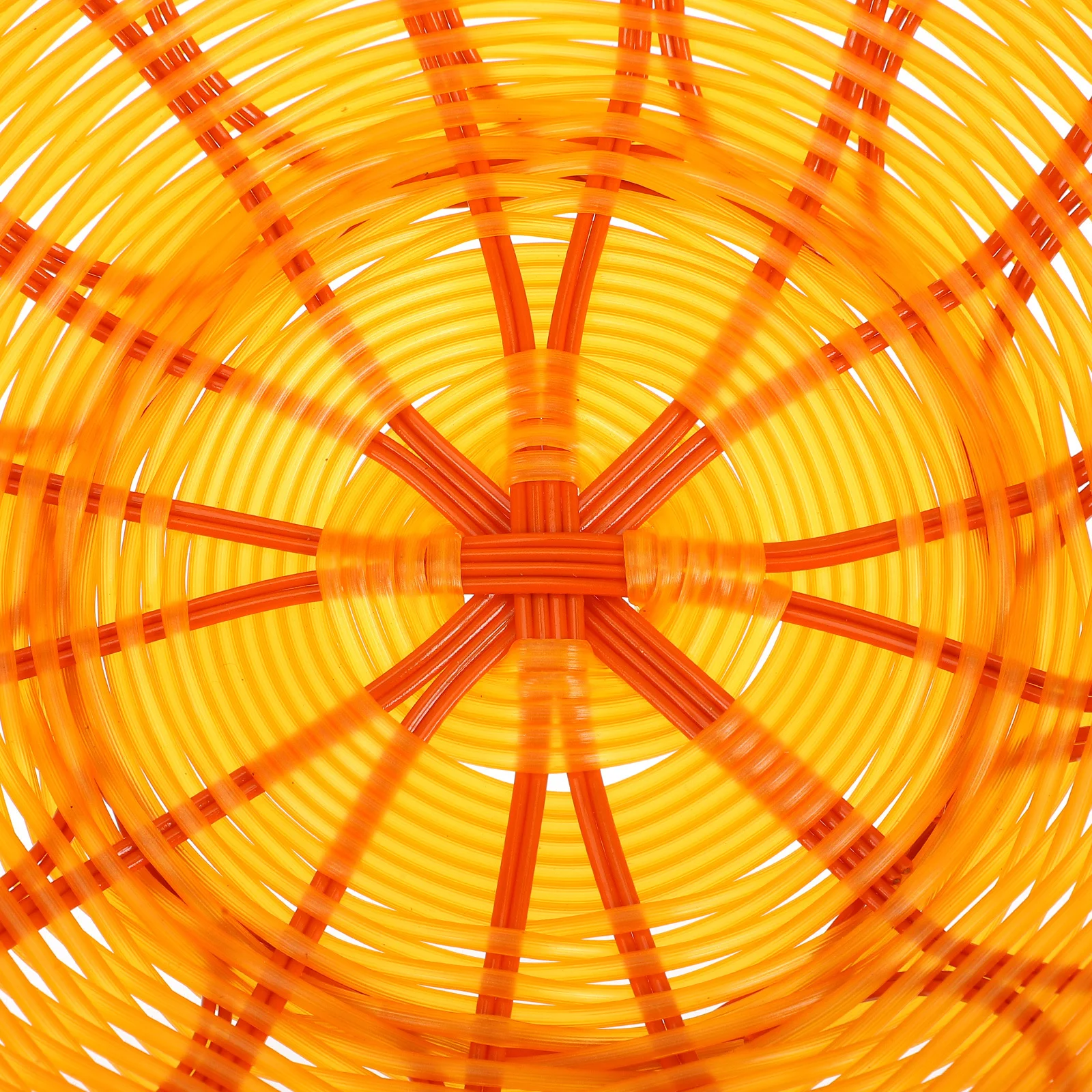 

3Pcs Simulation Rattan Fruit Baskets Plastic Storage Basket Desktop Organizer Perfect for Hotel Restaurant Living Room