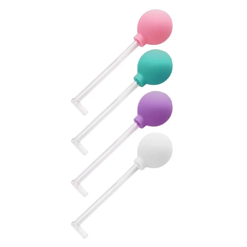  Professional Tonsil Stone Vacuum Kit Right-Angle Glass Long Tube Tool With PVC Suction Bulb For Safe Easy Tonsillolith Re T9C1