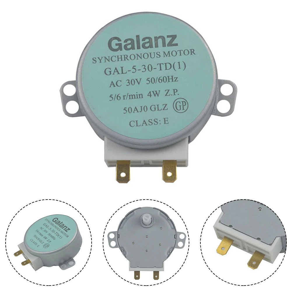 1Pc Turntable Motor For GAL-5-30-TD 30V 4W Microwave Household Kitchen Microwave Replacements Spare Part