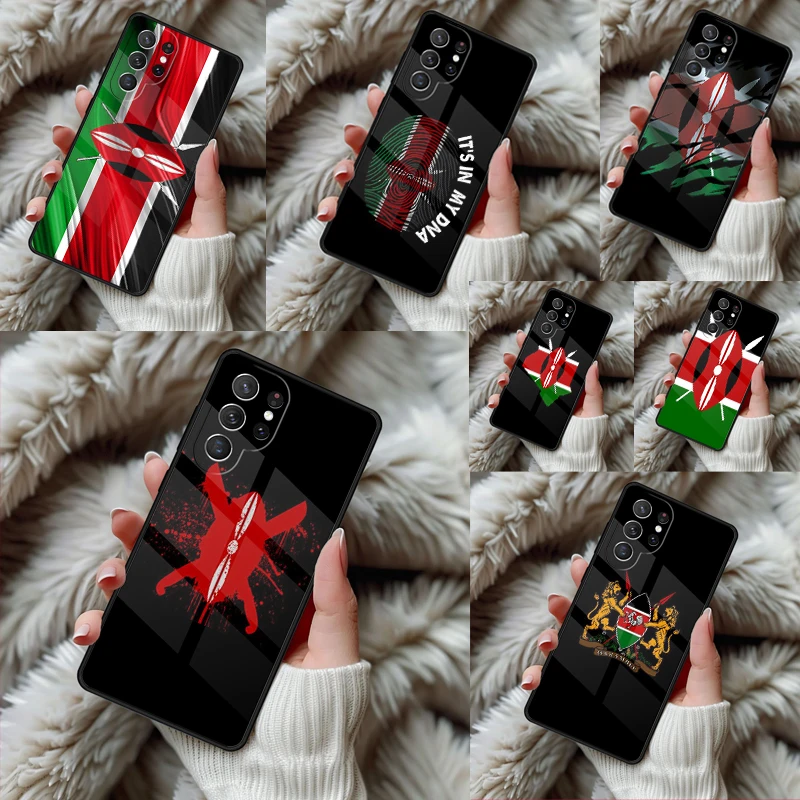 Phone Cases Kenya - Kenia-Flagge Handyhülle für Samsung Galaxy S24