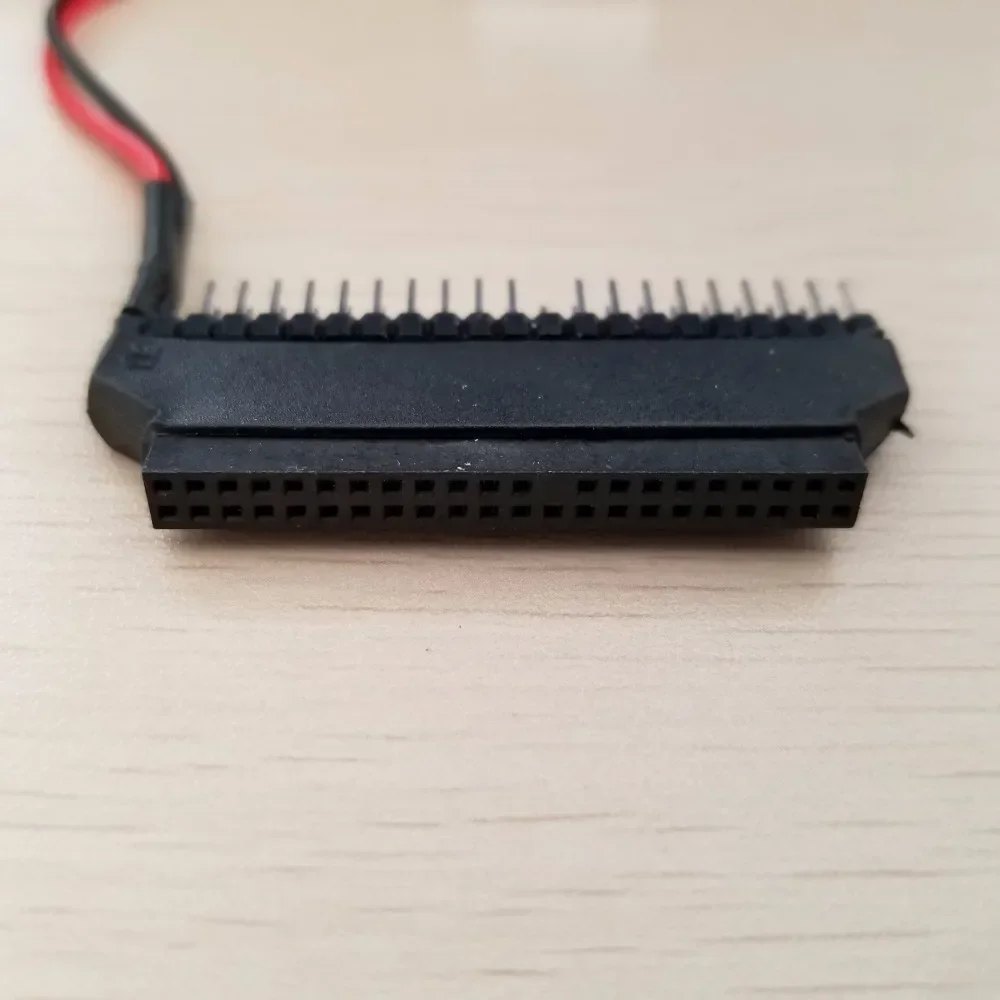 2.5'' to 3.5'' HDD Hard Drive Convert Adapter with Power Interface 44Pin to 40Pin IDE Cable for Desktop Hard Drive