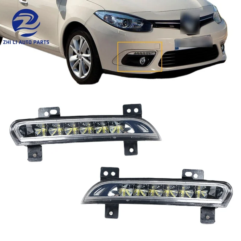 

Противотуманная фара переднего бампера, светодиодная противотуманная фара для Renault Fluence 2014, OEM 266057986, 266005976