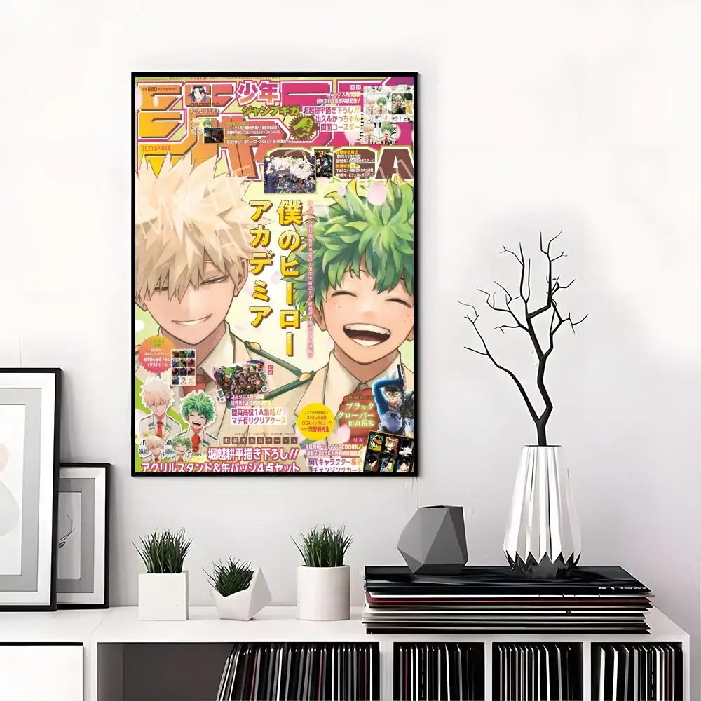 M-My Hero Academia Poster Hochauflösende Poster-Aufkleber, geeignet für Schlafzimmer, Wohnzimmer, Heimdekoration – Detail 17
