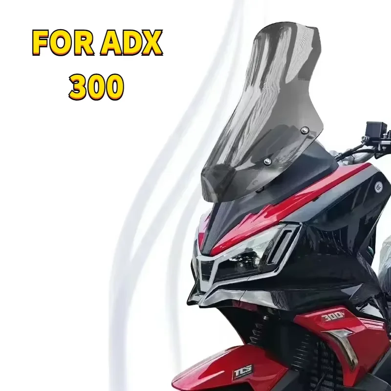 

Подходит для SYM ADX 300 300 ADX300 ADX 300, модификация переднего лобового стекла, усиленное и утолщенное лобовое стекло