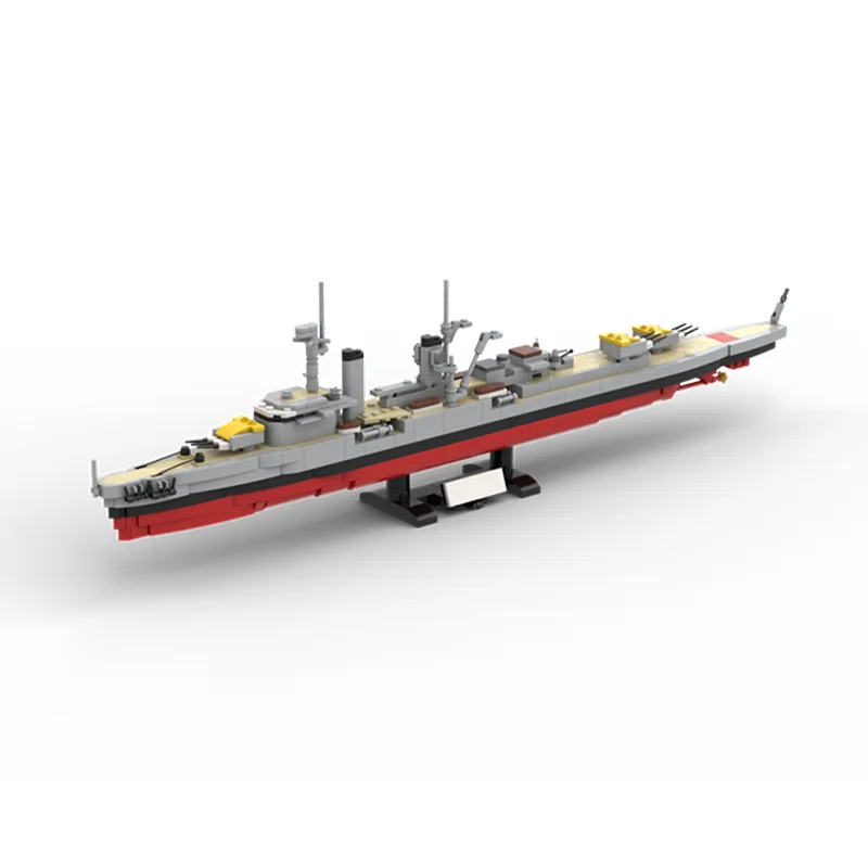 1019 pz MOC K Nigsberg Classe Light Cruiser Iconizzato Modello di Costruzione Regalo Di Natale Blocchi Architettura Assemblare Idea FAI DA TE Giocattoli Per Bambini