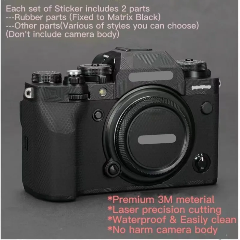 XT5 XT4 XT3 XT30 XT30II XS10 Decal Skin Vinyl Wrap Film Camera Protective Sticker For FUJI Fujifilm X-T5 X-T4 X-T3 X-T30II X-S10