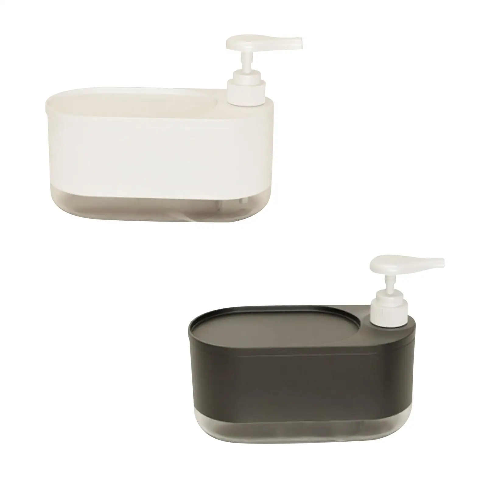 

Дозатор для кухонного мыла с подставкой для губок, аксессуары для чистки, портативное мытье