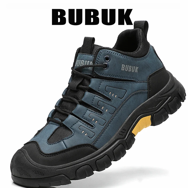 

New Men's Outdoor Boots, Fashionable and Versatile, a Must-Have for Trendy Men, Comfortable and Breathable Low-Top Versatile Outdoor Hiking Cushioning Boots