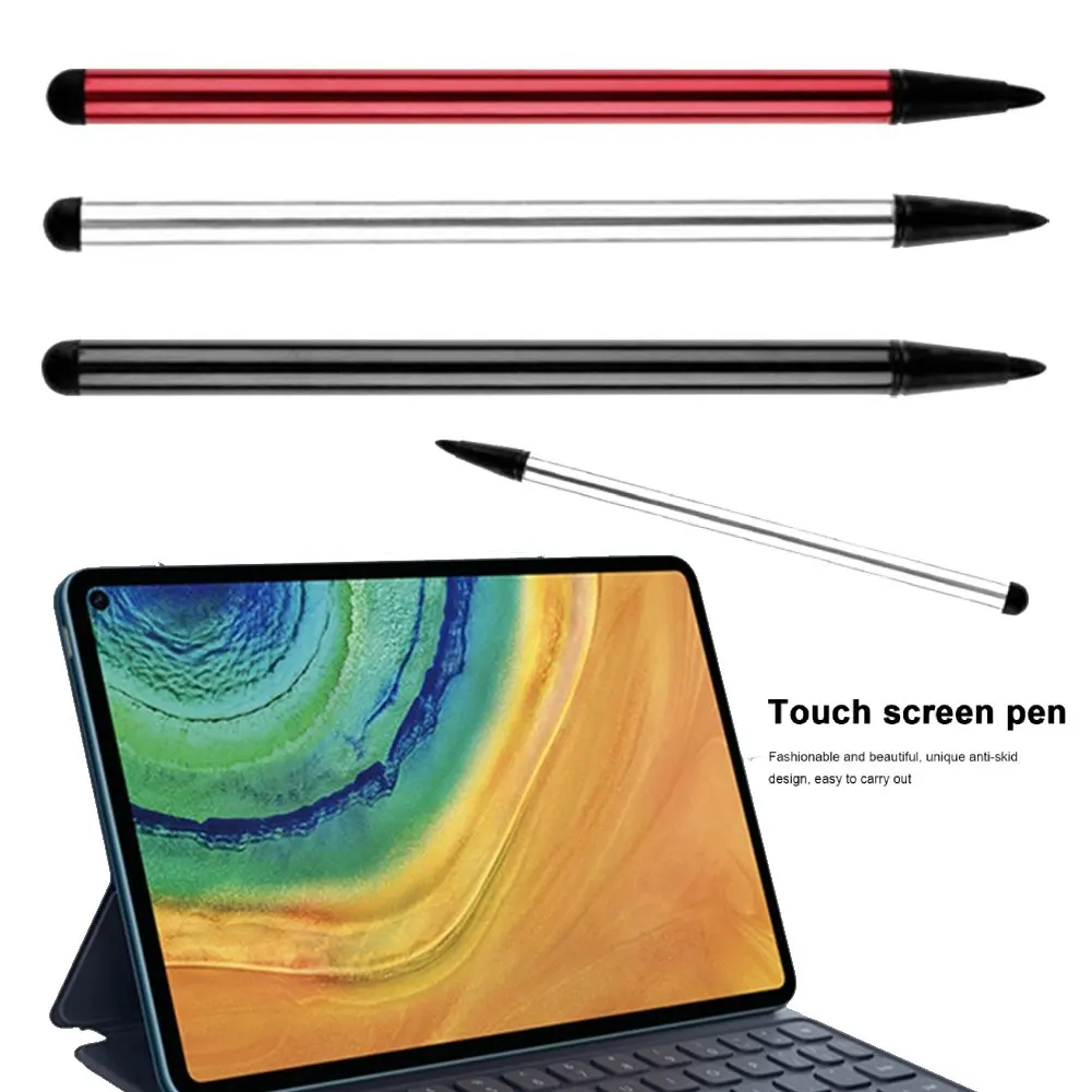 

Емкостная ручка для сенсорного экрана, универсальный стилус для Android IOS, планшетов, мобильного телефона, сенсорная ручка для планшета Xiaomi Huawei Samsung