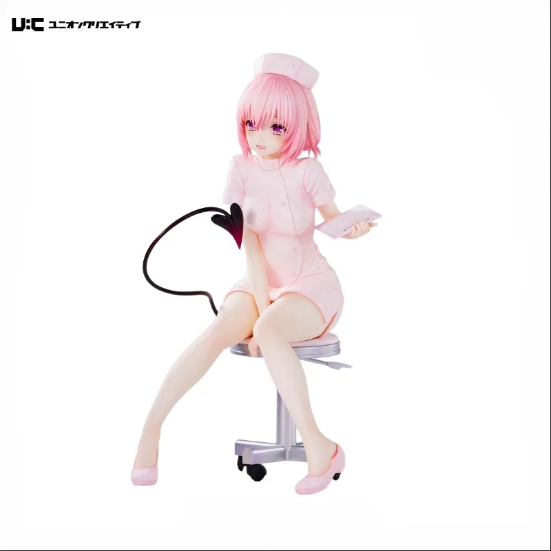 In Stock UnionCreative Original To Love-Ru Darkness Mengmeng Belia Debiluk Nurse Character Model Toys Ornament Gifts Collection