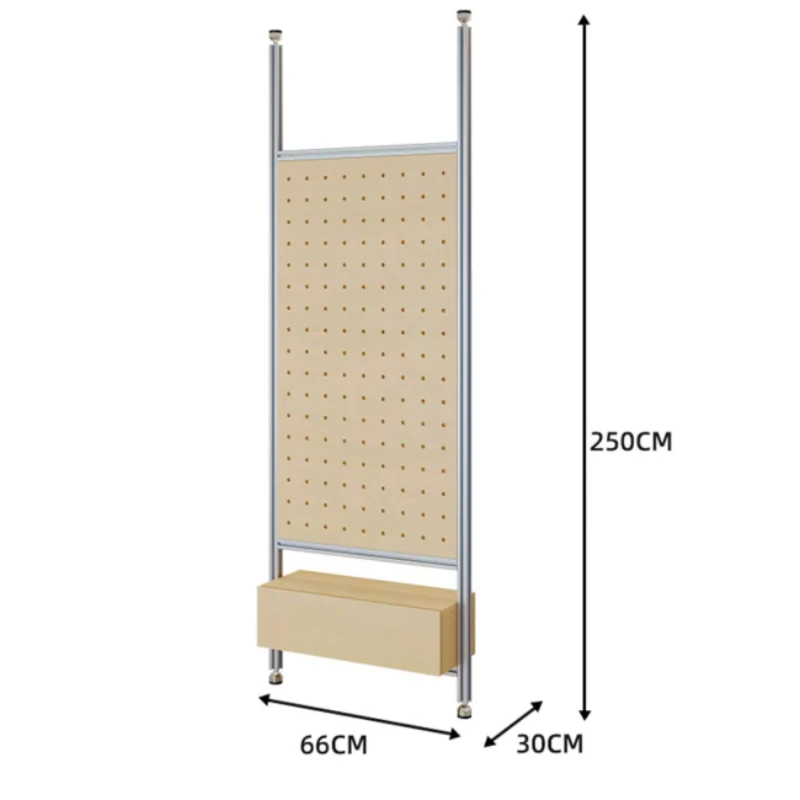 Holder Unit Shelves Storage Rack Pegboard Wall Mounted Display Shelf Heavy Duty Stand Estantes Organizadores House Organizer