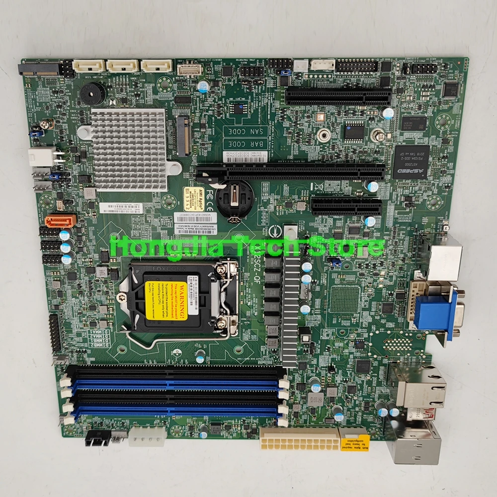 Perfect job X12SCZ-QF Workstation Motherboard Q470 Chipset 10th Generation Core i9/i7/i5/i3 LGA-1200 DDR4 SATA3RECC