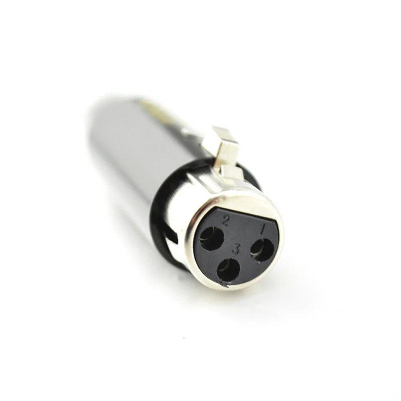 

Высокое качество 4 шт. XLR разъемы сбалансированные разъемы аудио XLR посеребренные сбалансированные разъемы