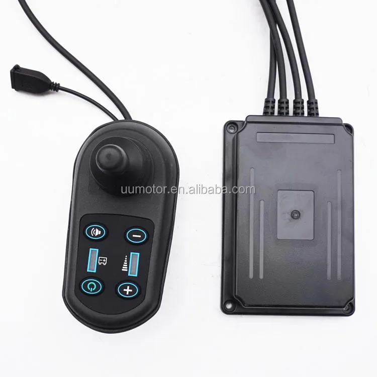 PC Programmable FOC 24v-36v-48v 40A Dual Drive Electric Joystick Controller