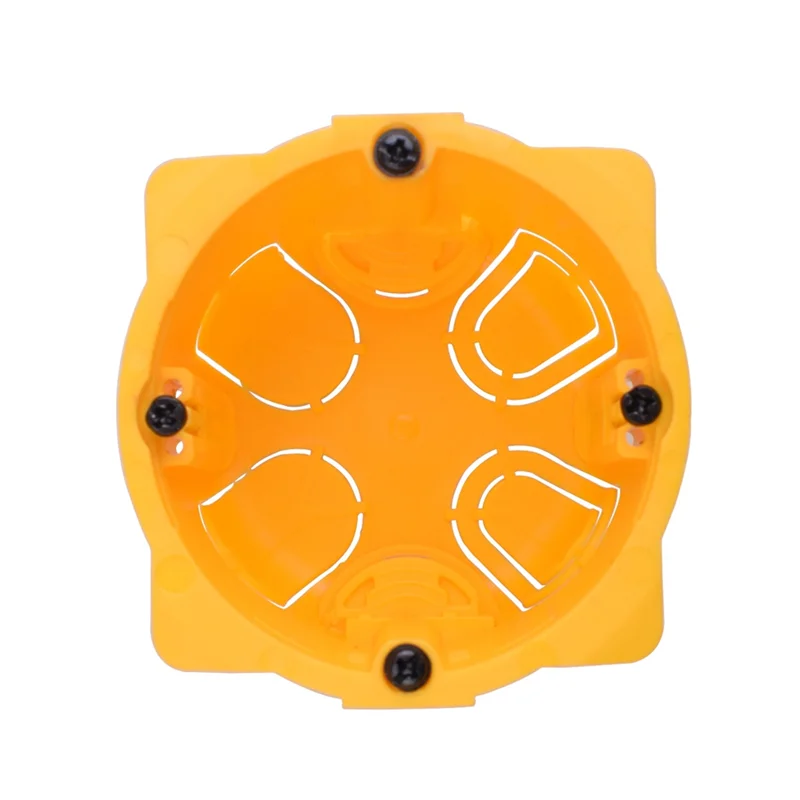 AB35-Drywall Box For Plasterboard & Concrete Wall,Switch Socket Cassette Electric Box Case For European Standard Installation