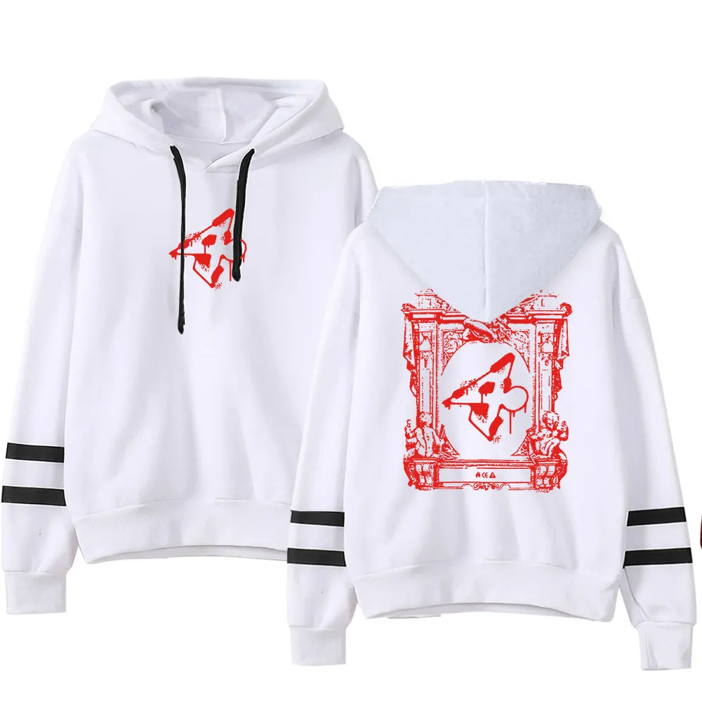 Ranboo Generation Hoodie tanpa saku Pria Wanita, baju Sweatshirt lengan bar paralel 2023