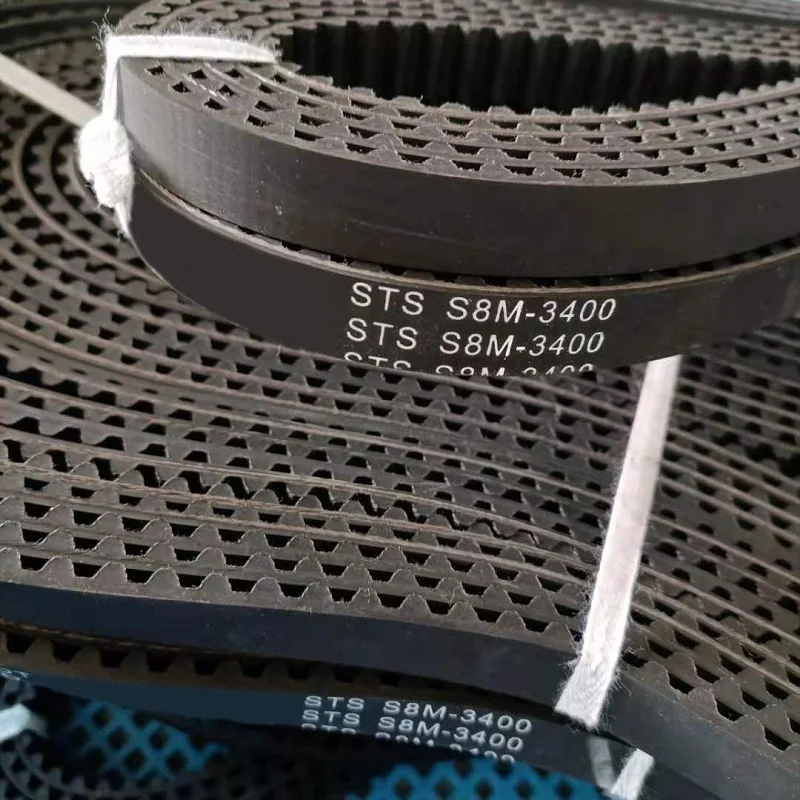 Резиновая подъемная дверь STS S8M STD8M ремень трансмиссии черный Открытый Неопреновый резиновый ГРМ