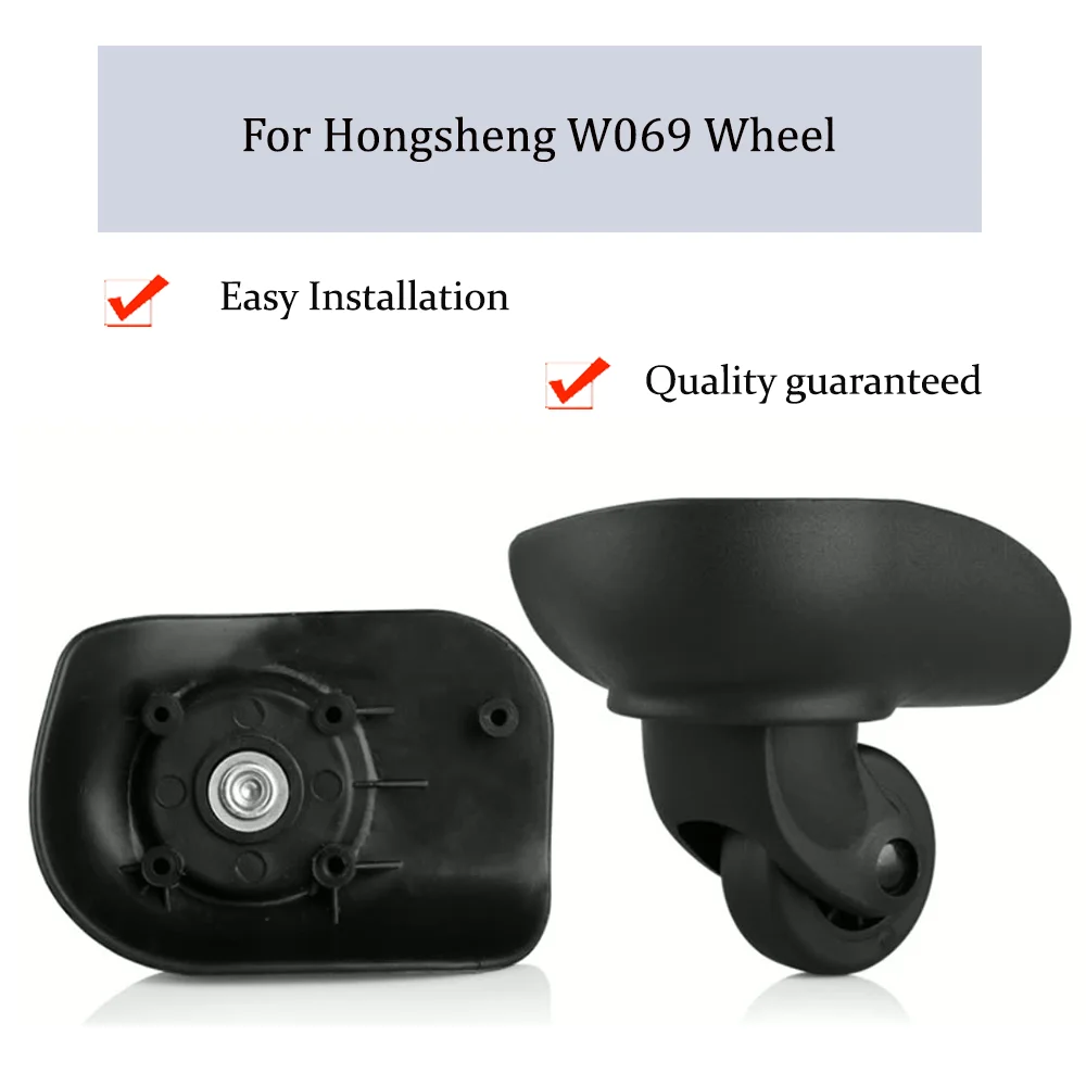 

For Hongsheng W069 Universal Wheel Trolley Case Wheel Replacement Luggage Maintenance Pulley Sliding Casters wear-resistant