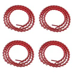 1M Polyurethane Red V Belt Power Twist link V Belt Removable Splicing Toughened Furnace Live Belt Adjust For Industry Less Noise