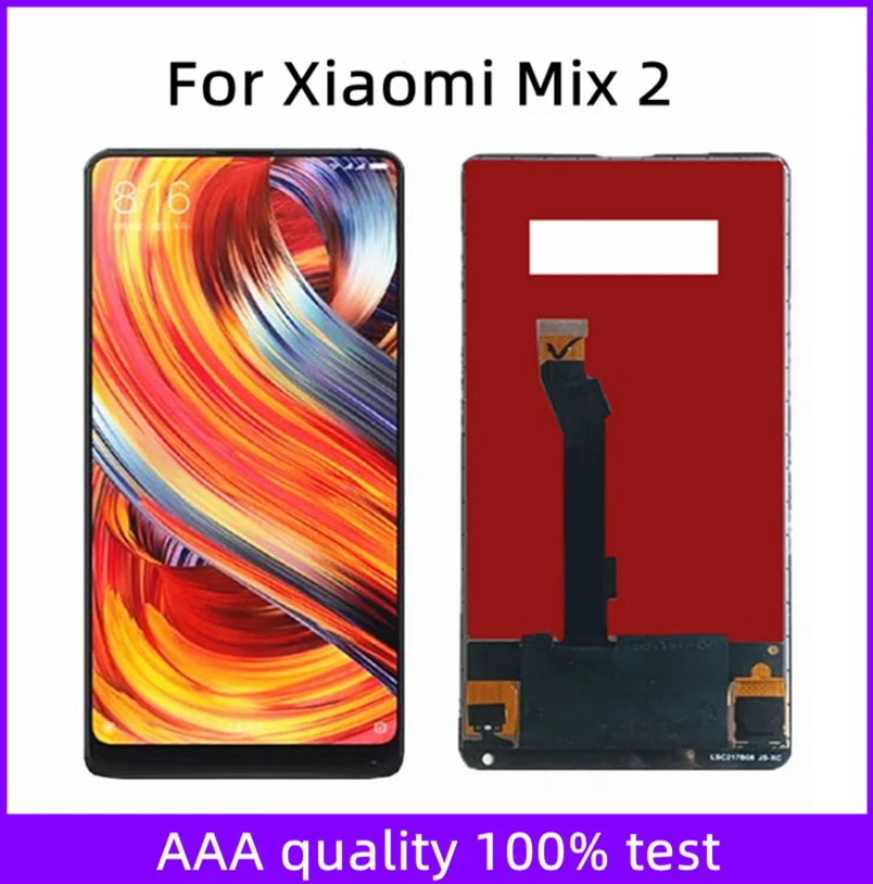 

5.99" LCD For Xiaomi Mix 2 LCD Touch Screen Digitizer Assembly for For Xiaomi mi mix2 MDE5 LCD screen Replacement