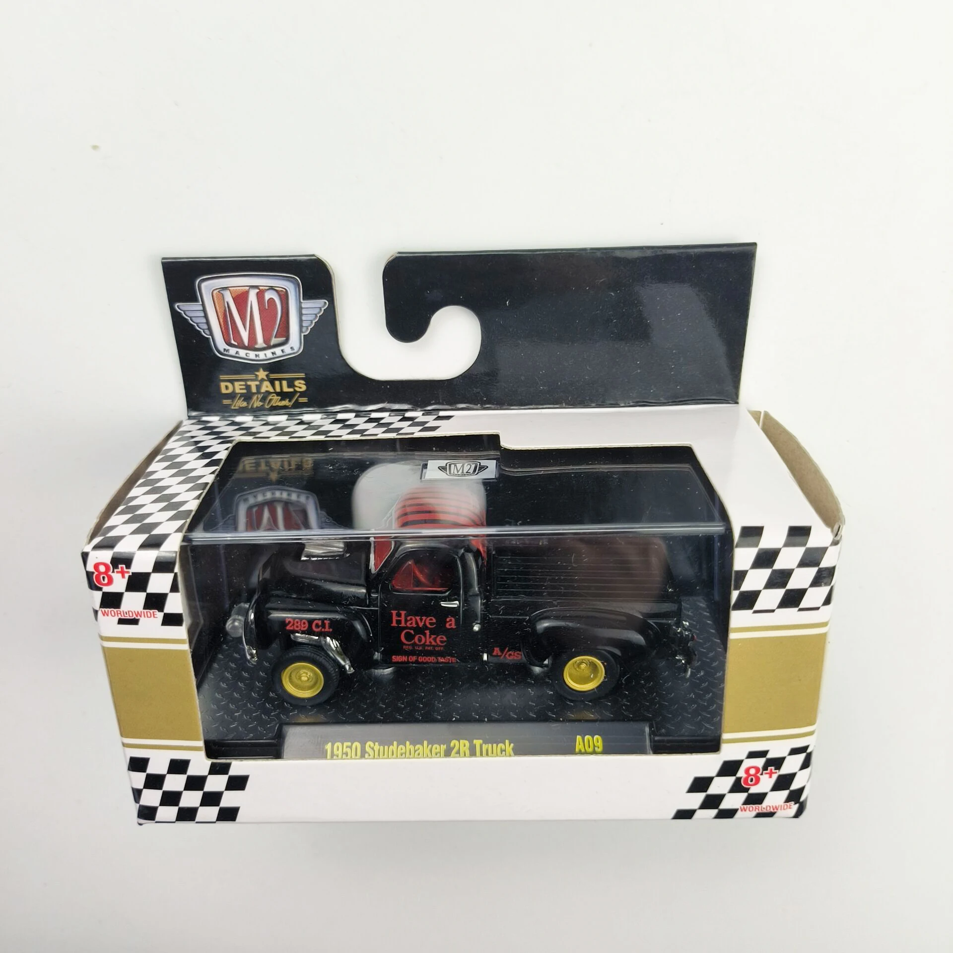 

Машины M2 1:64 1950 STUDEBAKER 2R TEUCK, модель из сплава, подарки для детей