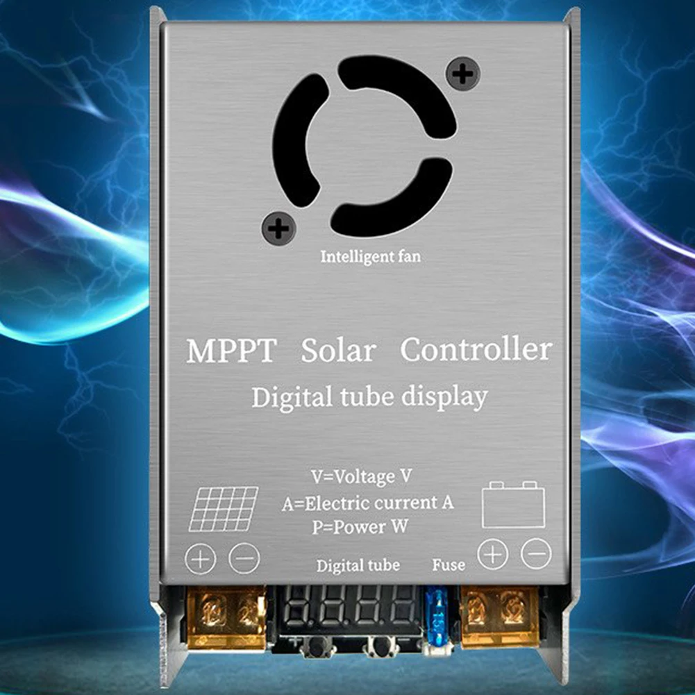 

450W MPPT Solar Controller Efficient Charging for 12V 50V Input LED Display Suitable for Acid and Lithium Batteries
