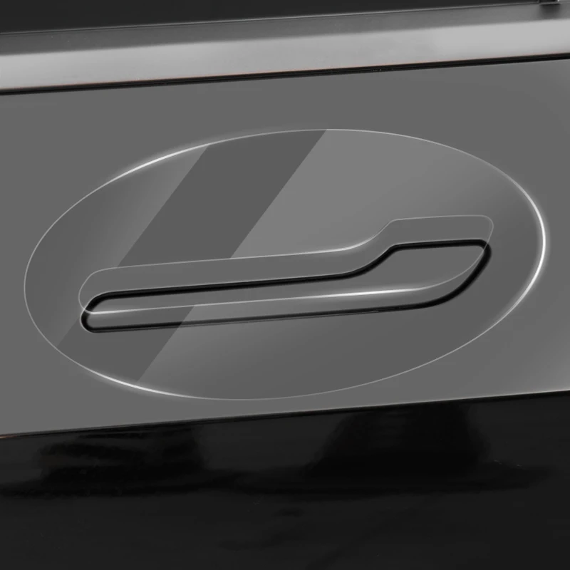 Geeignet für 19-26 Tesla Model YL/ModelY/Model3 Türgriffe TPU-Schutzfolie Türgriffe Türschalenfolie Zubehör-4 Stück – Detail 4