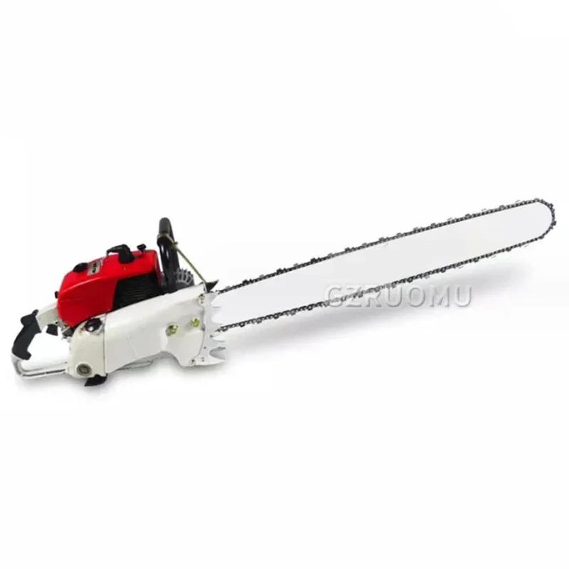 070 Household Gasoline Chain Saw High Power Logging Saw Powerful Easy-Start Logging Chainsaw Portable 2 Stroke Wood Cutting Saw