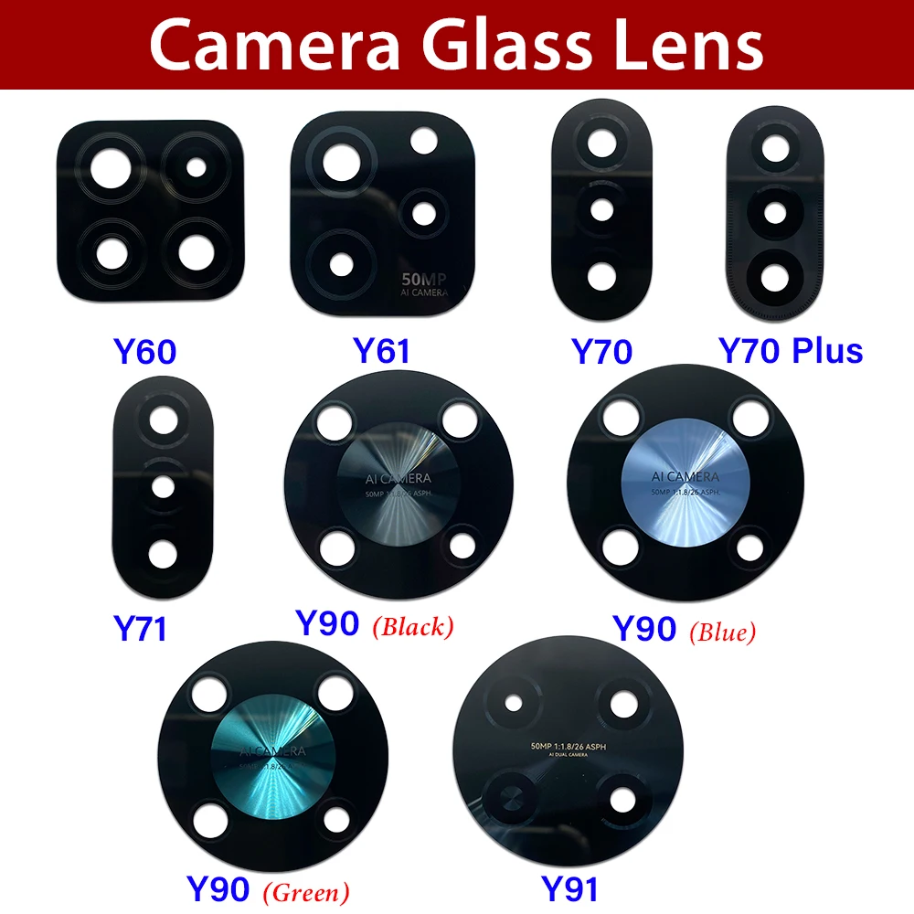 

Camera Glass Lens Back Rear Camera Glass Lens With Adhesive Sticker For Huawei Nova 9 Pro 10 se 11i 11 12 Ultra 12S 12i 12SE