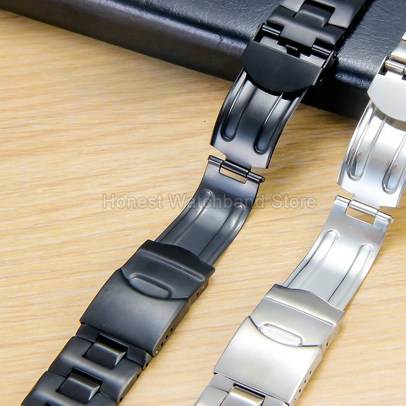 Para swatch acessório de relógio de aço inoxidável de alta dureza resistente a arranhões durável interface côncava convexa pulseira de superfície lisa