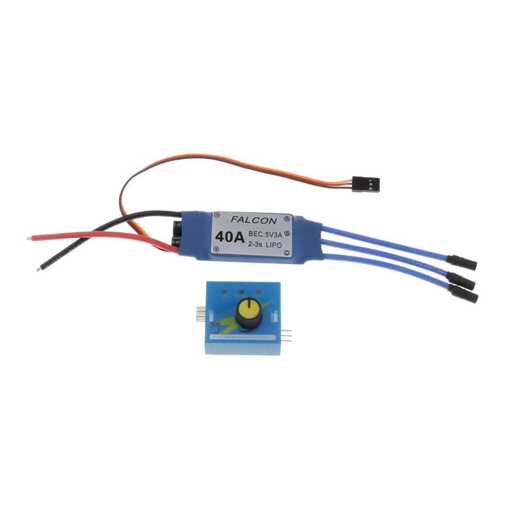 Advanced 40A Brushless Speed Controller for Remote Control Aircraft