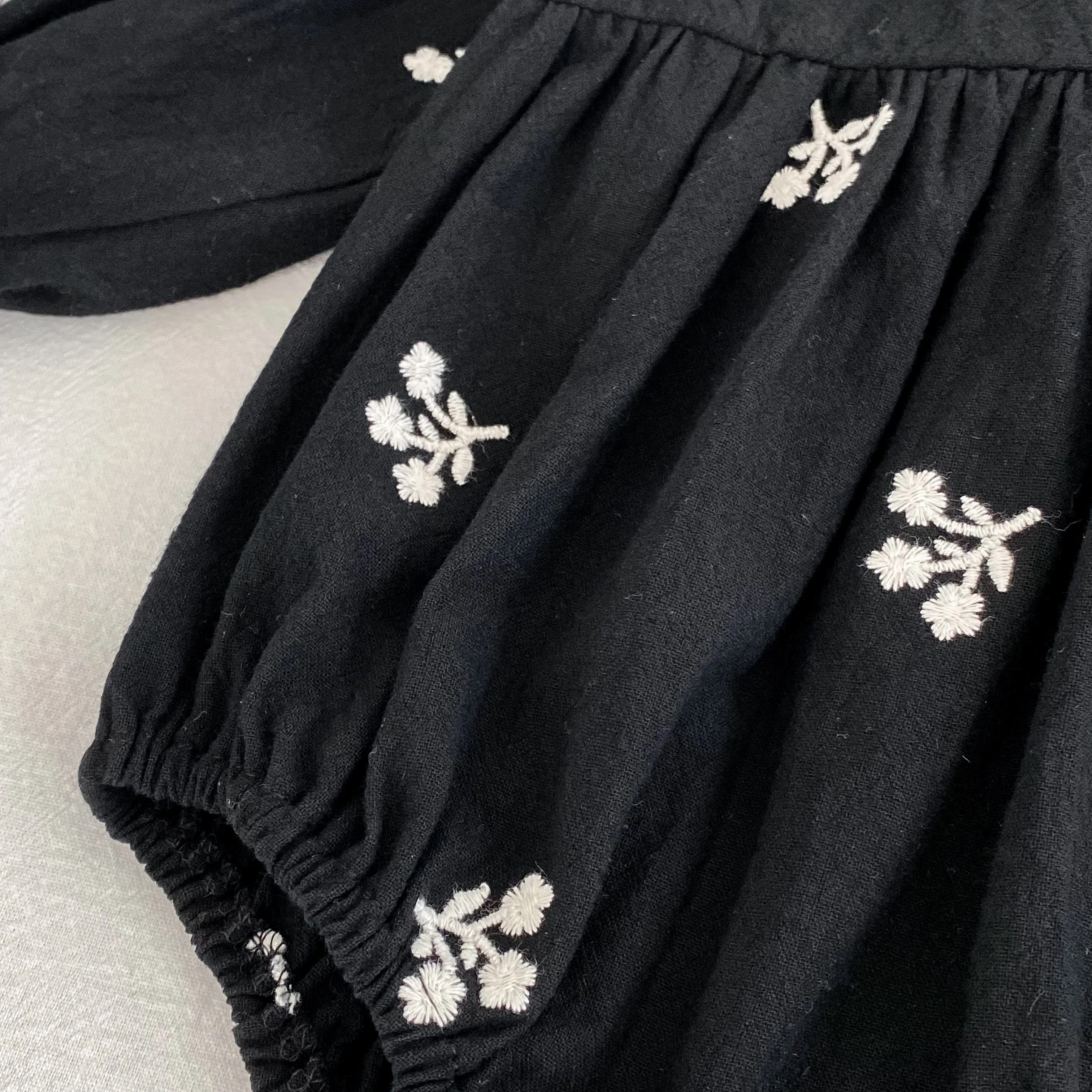 Neue Baby Gestickte Bogen Strampler Herbst Neugeborene Mädchen Romper Baby Kleidung Langarm Overall Klettern Kleidung Baby Baumwolle Kleidung – Detail 9
