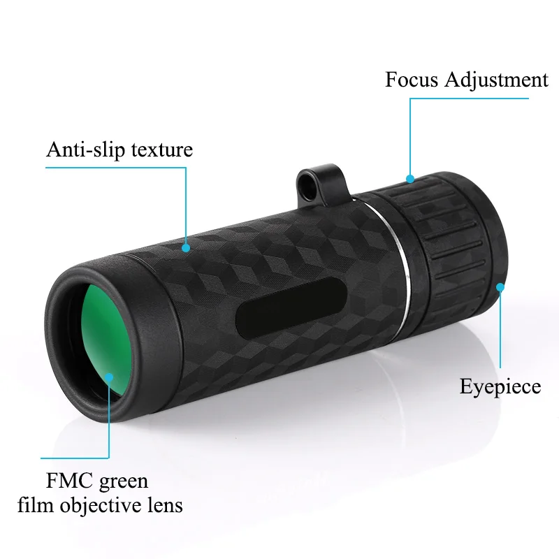 8x25 Mini Monoculars HD High Definition for Outdoor Activity Camping Hiking Birdwatching for Adults Kids Husband Gifts