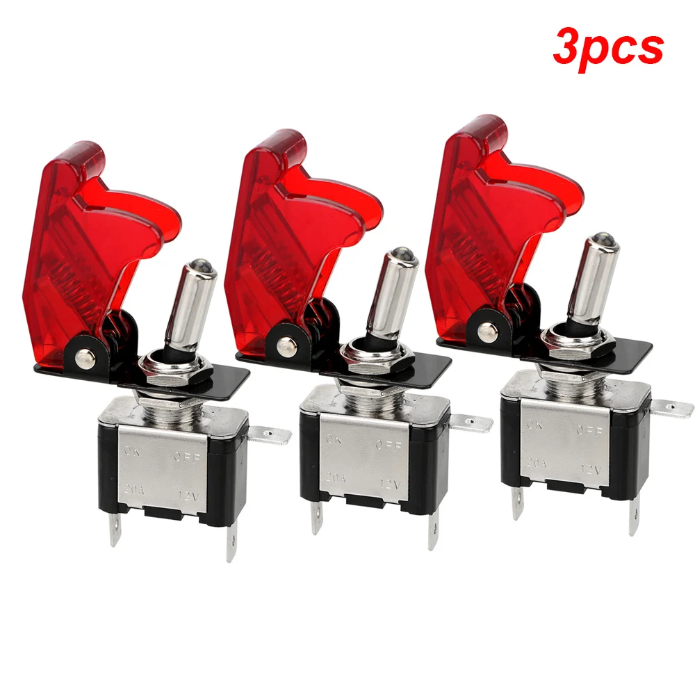 12V SPST Kippschalter LED-Licht für Zündungen Boost Marine Boot Rennwagen Schalter Licht Kippschalter LKW Anhänger Zubehör