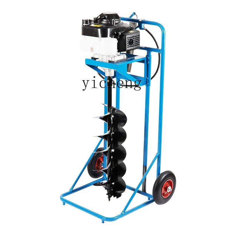 ZC Ground Drilling Digger Gasoline Orchard Fertilization  Piling Pole Drilling Soil  Hole Planting Machine