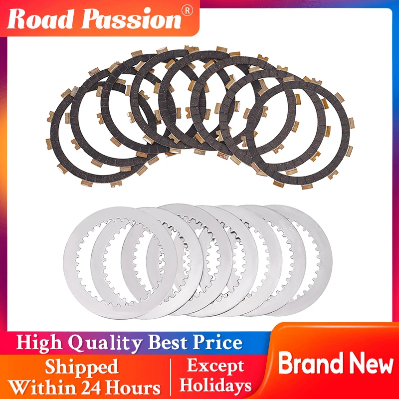 

Motorcycle Clutch Friction Plates & Steel Plates Disc For Kawasaki KX250F KX250 KX 250 F 2004-2007 13088-0018 13089-013