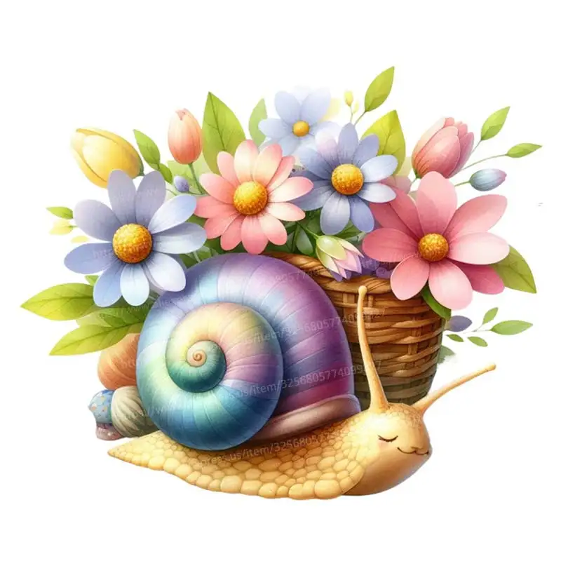 Snail Stickers Wall Sticker Bathroom Toilet Decor Living Room Cabinet Refrigerator Home Decoration Decals S282