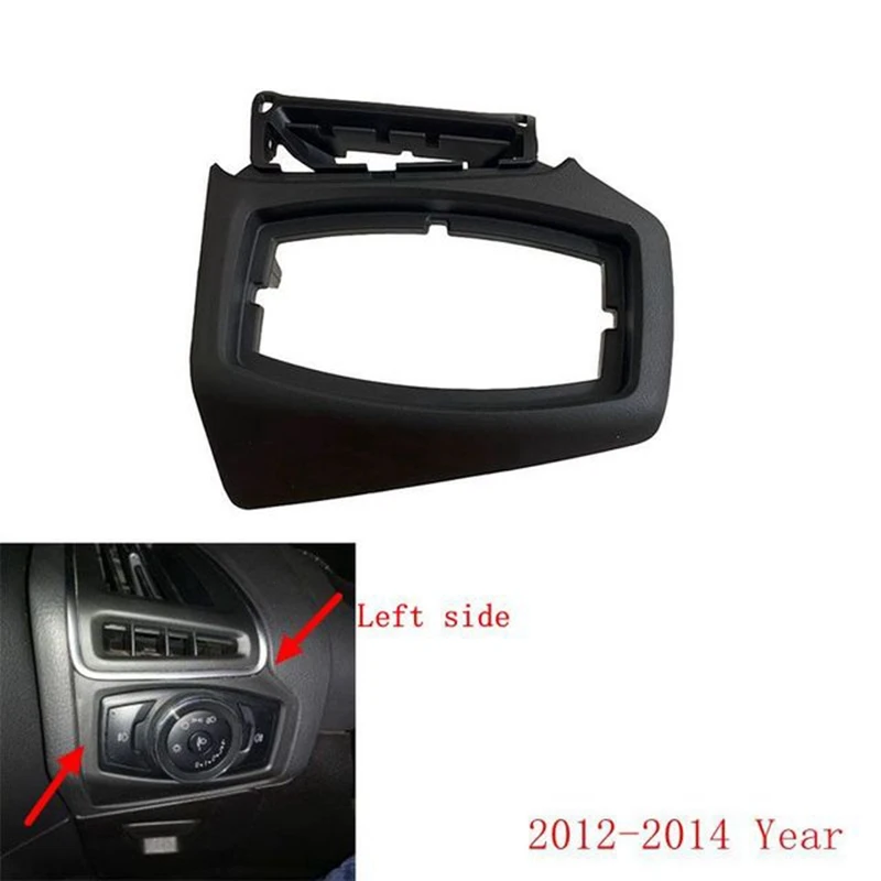 Car Headlight Switch Trim Frame Cover for Ford Focus 2012-2014