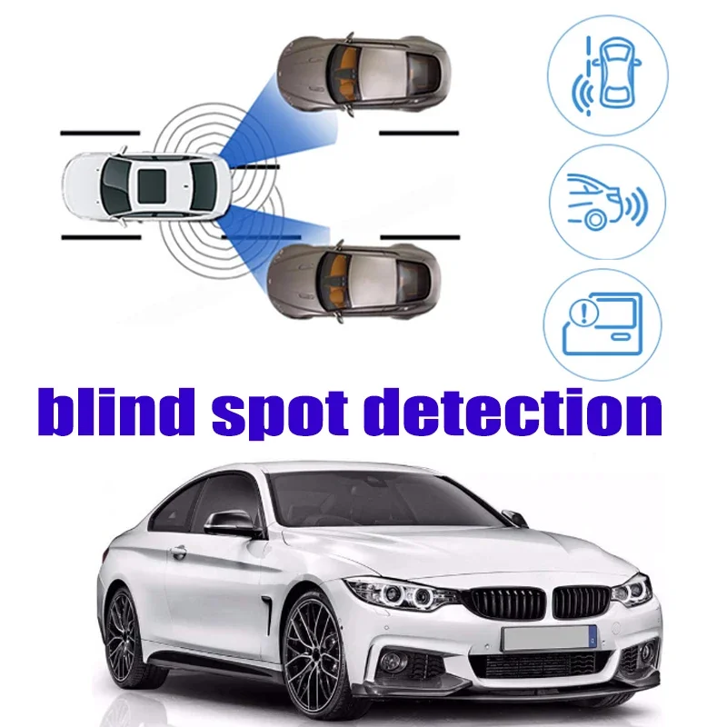 For BMW 4 F32 F33 F36 2013~2019 Car BSD BSA BSM Blind Area Spot Warning Safety Drive Alert Mirror Rear Radar Detection System