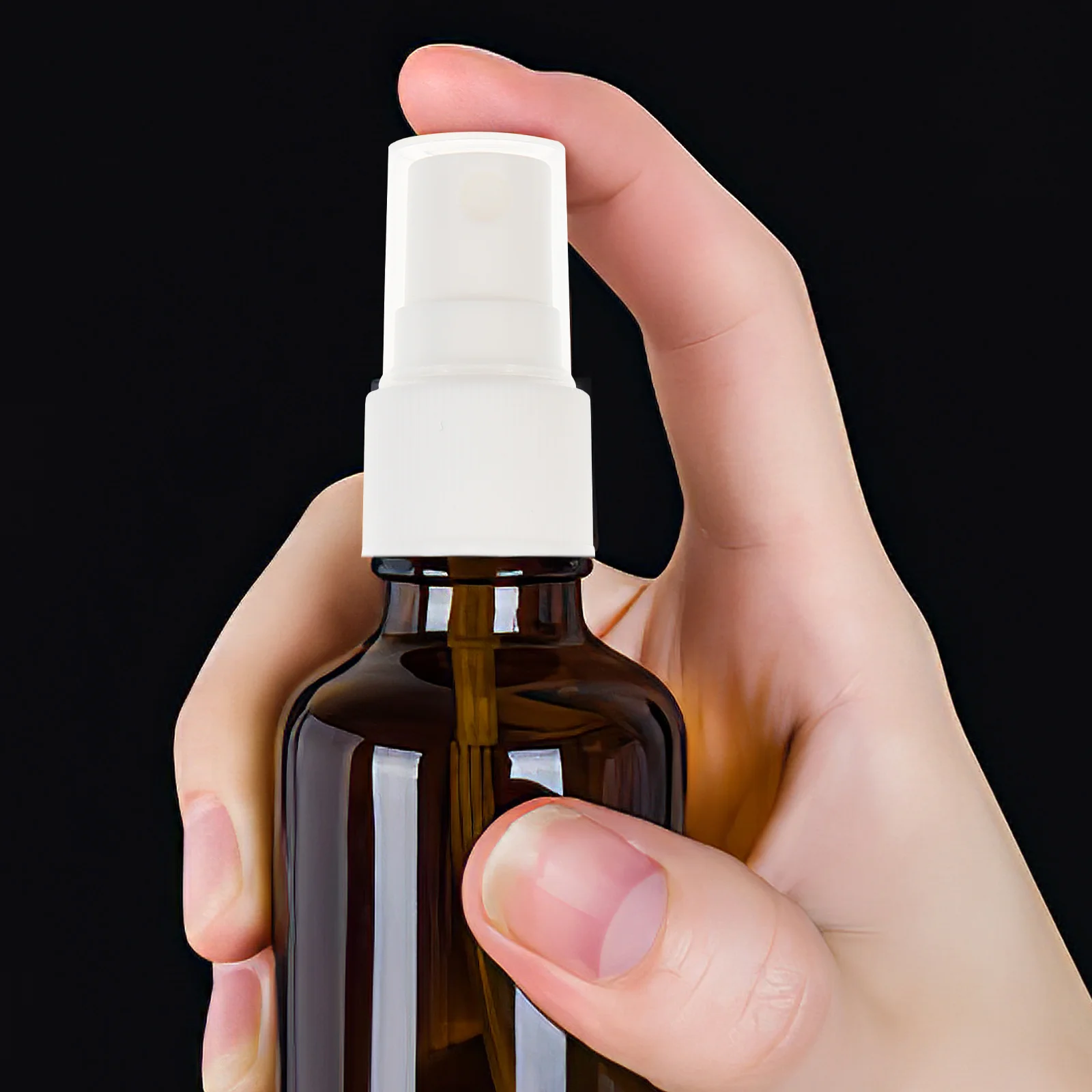 

40Pcs Spray Nozzle Replacement Fine Mist Sprayers Pump Heads Reusable Plastic Spray Bottle Tops for Perfume Essential