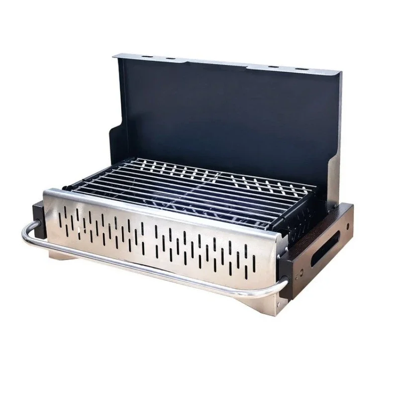 

Outdoor Multifunctional BBQ Grill Household Windproof Portable Charcoal Grill Picnic Camping