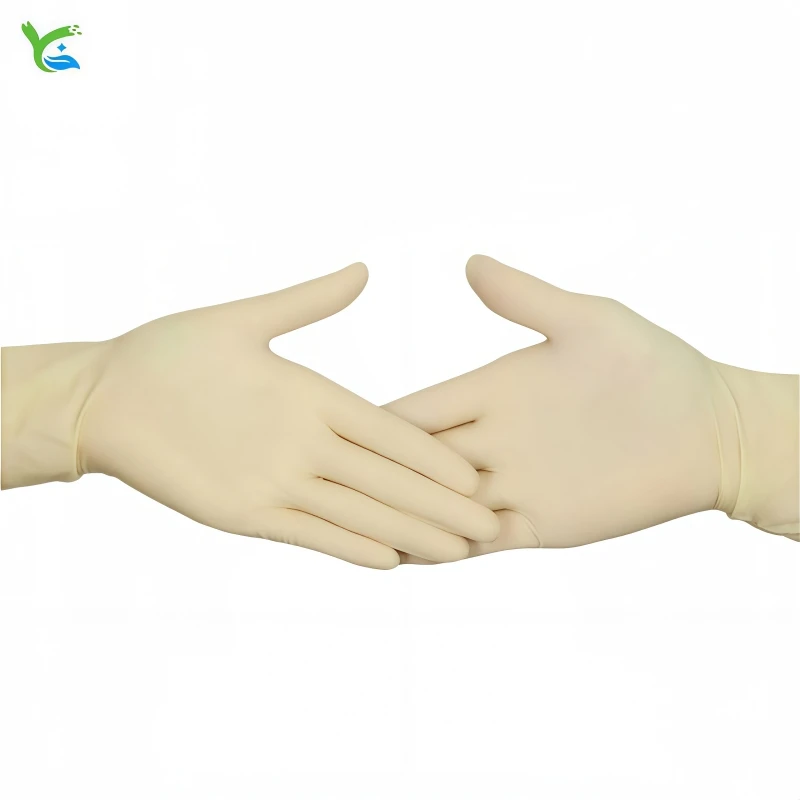 

Wholesale 9-inch Disposable Purified latex gloves Smooth wear-resistant Thickened industrial protection Labor protection gloves