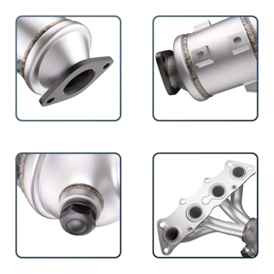 Hochfluss-Katalysator mit Direktpassungsdesign für 20122017 Accent 20122014 Kia Rio und 20122016 Kia Soul 1.6L I4-Motor