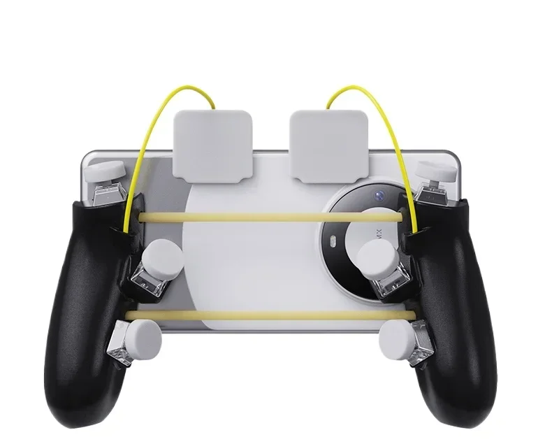 

Mobile game button handle, grip, continuous hair with four fingers, six fingers and eight fingers