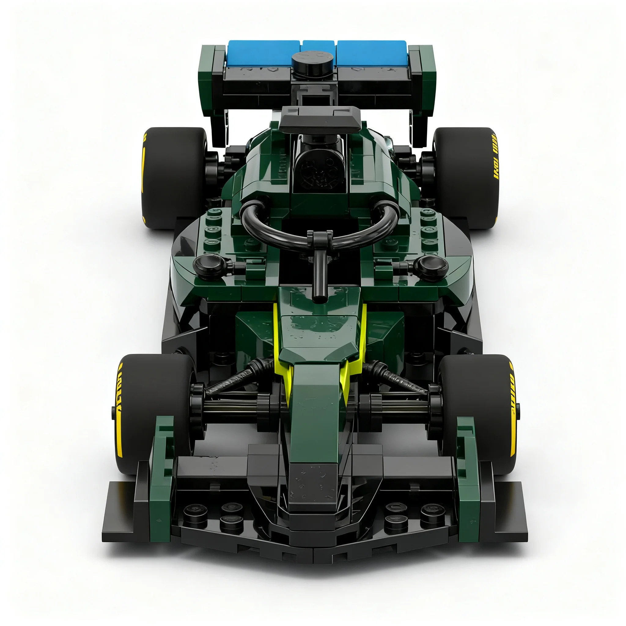 2734 детали MOC City Champions F1 Grid Модель из строительных блоков Архитектура Подарок на день рождения Сборка Искусство Творческое ремесло Демонстрация Образование
