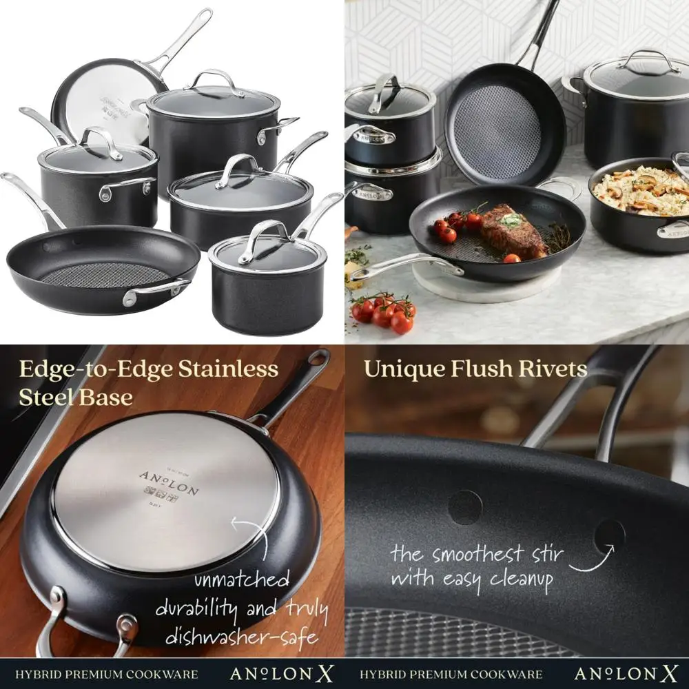 

Набор посуды Eternal из нержавеющей стали, 11 предметов от Cuisinart