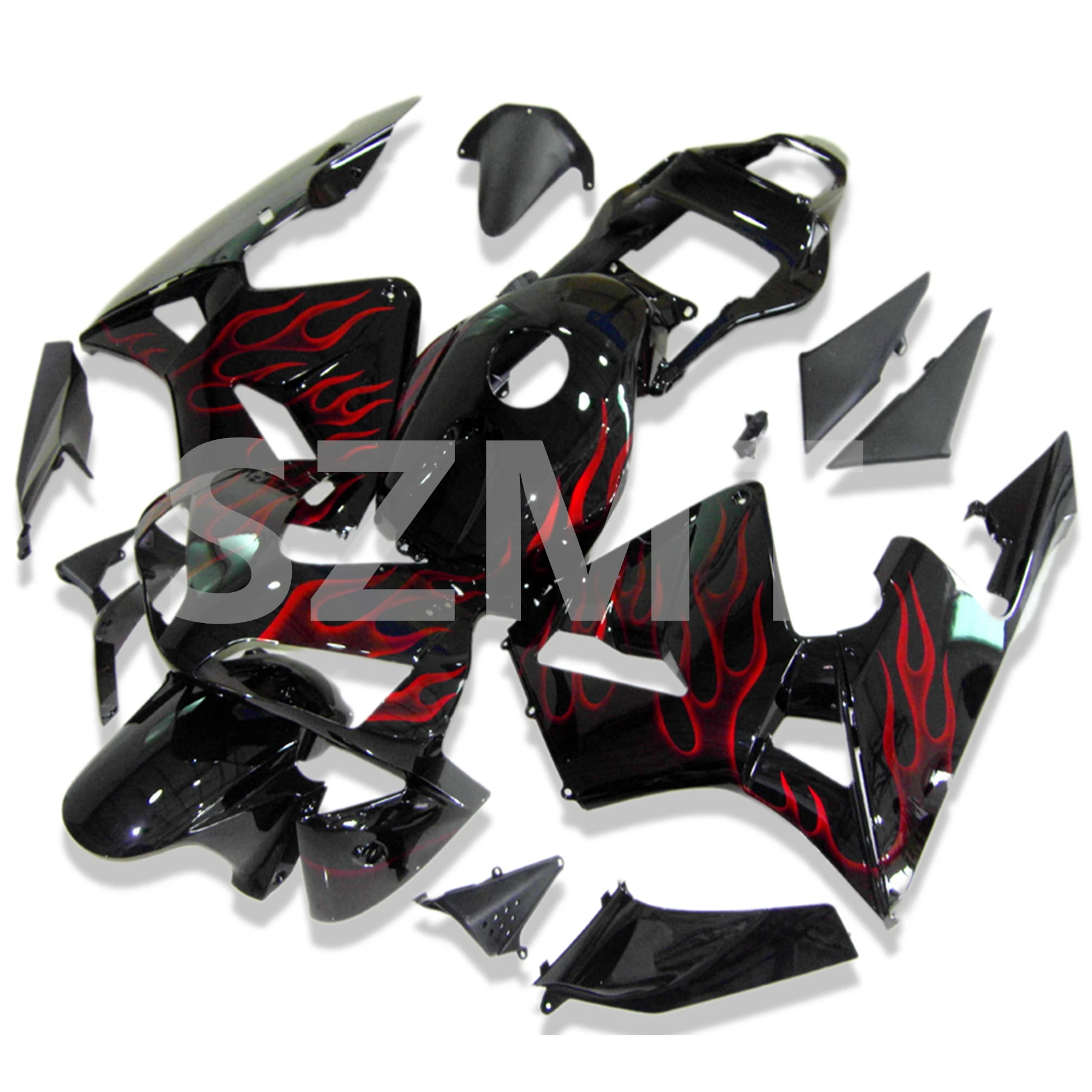 

Matte Black Injection Fairing Kit For HONDA CBR600RR CBR 600 RR 2003-2004 Motorcycle Body Kits Accessories CBR 600 03 04